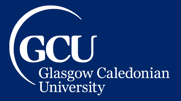 Logo Glasgow Caledonian University.